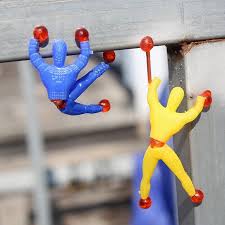 Spiderman sticky wall toy