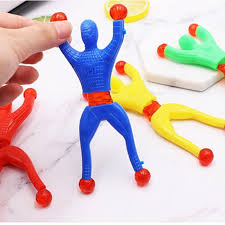 Spiderman sticky wall toy
