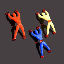 Spiderman sticky wall toy