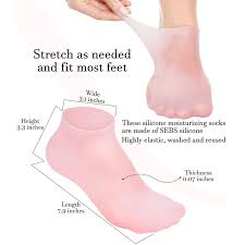 Silicon Moistrizing Socks
