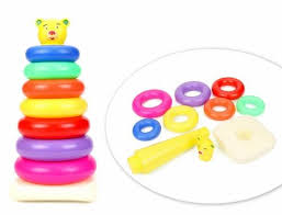 Kids Ring Pile Up Toys