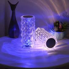 LED Crystal Small Table Lamp