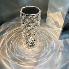 LED Crystal Small Table Lamp