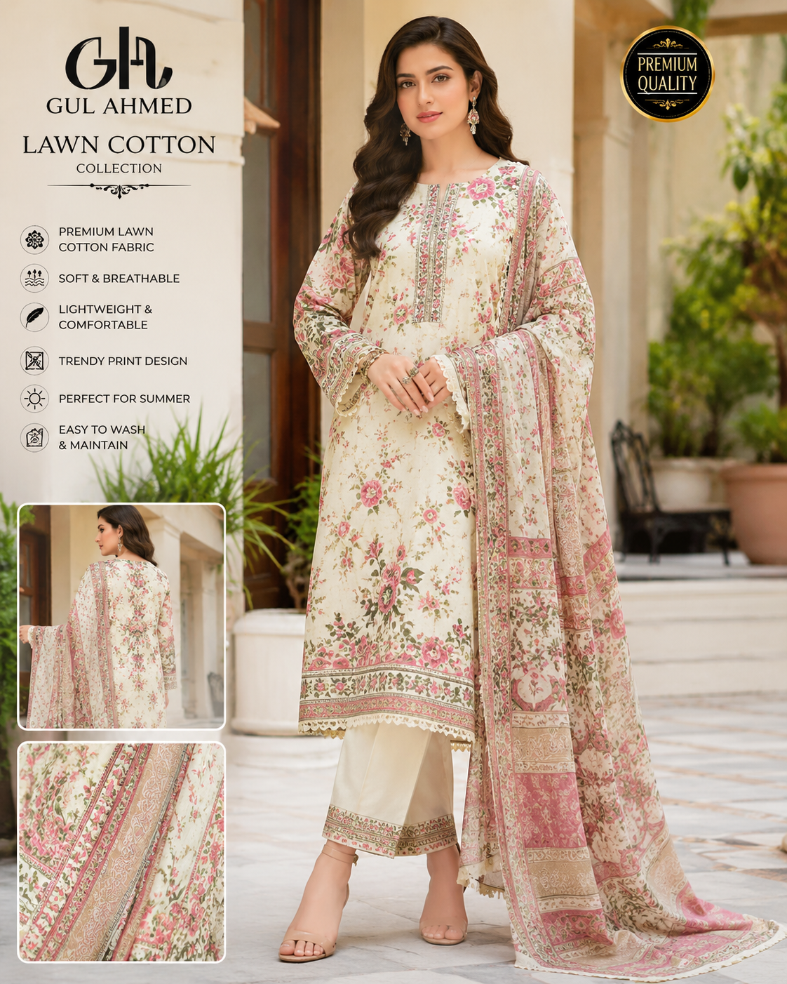 Luxury Branded Lawn Collection