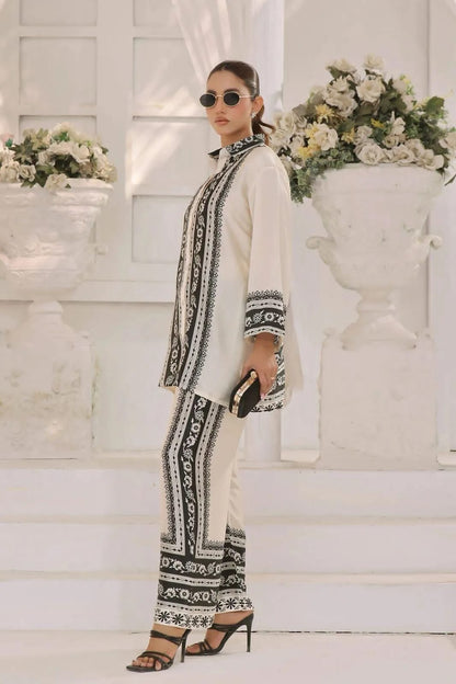 Elegant Designer Lawn Cotton Dress – Summer Collection 2026