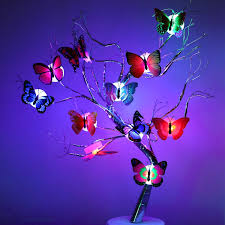 LED Butterfly Night Light Color Changing Light Lamp