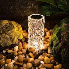 LED Crystal Small Table Lamp