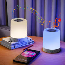 Touch Lamp Portable Speaker_ Multi Color (Copy)