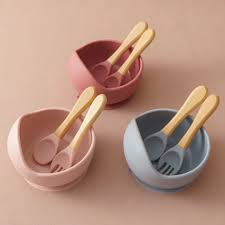 Silicone Suction Bowl set For Kids