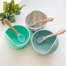 Silicone Suction Bowl set For Kids