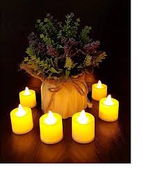 LED Flameless Candle-safe, Eco-Friendly & Long-Lasting Battery